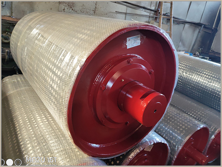 内装陶瓷包胶滚筒